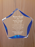 Luminary Star Acrylic - Coach Appreciation Award