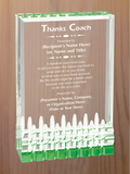 Mirage Acrylic - Coach Appreciation Award