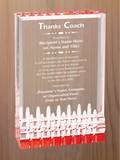 Mirage Acrylic - Coach Appreciation Award