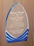 Soaring Cathedral Acrylic - Coach Appreciation Award