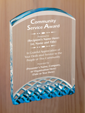 Horizon Acrylic - Community Service Award