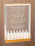 Mirage Acrylic - Design Your Own Award