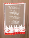 Mirage Acrylic - Design Your Own Award