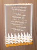 Mirage Acrylic - Design Your Own Award