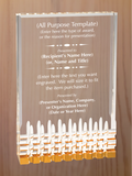 Mirage Acrylic - Design Your Own Award