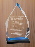 Diamond Acrylic - Design Your Own Award