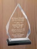 Diamond Acrylic - Design Your Own Award