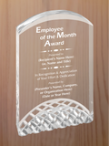 Horizon Acrylic - Employee of the Month Award