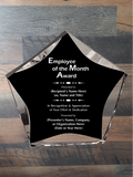 Luminary Star Acrylic - Employee of the Month Award