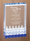 Mirage Acrylic - Employee of the Month Award