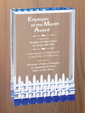 Mirage Acrylic - Employee of the Month Award