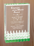 Mirage Acrylic - Employee of the Month Award