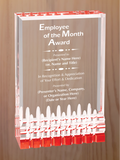 Mirage Acrylic - Employee of the Month Award