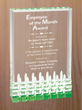Mirage Acrylic - Employee of the Month Award