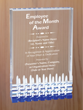 Mirage Acrylic - Employee of the Month Award