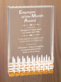Mirage Acrylic - Employee of the Month Award
