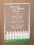 Mirage Acrylic - Employee of the Month Award