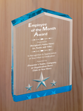 Star Point Acrylic - Employee of the Month Award