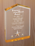 Star Point Acrylic - Employee of the Month Award