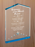 Star Point Acrylic - Employee of the Month Award
