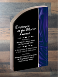 Velvet Wave Acrylic - Employee of the Month Award