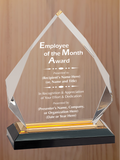 Diamond Acrylic - Employee of the Month Award