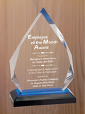 Diamond Acrylic - Employee of the Month Award