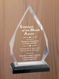 Diamond Acrylic - Employee of the Month Award