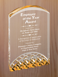 Horizon Acrylic - Employee of the Year Award