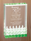 Mirage Acrylic - Employee of the Year Award