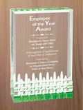 Mirage Acrylic - Employee of the Year Award