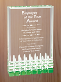 Mirage Acrylic - Employee of the Year Award