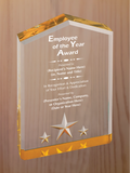Star Point Acrylic - Employee of the Year Award