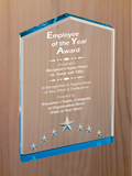 Star Point Acrylic - Employee of the Year Award