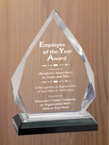 Diamond Acrylic - Employee of the Year Award