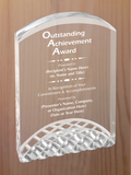 Horizon Acrylic - Outstanding Achievement Award