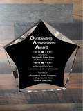 Luminary Star Acrylic - Outstanding Achievement Award