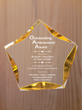 Luminary Star Acrylic - Outstanding Achievement Award