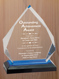 Diamond Acrylic - Outstanding Achievement Award