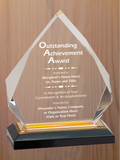 Diamond Acrylic - Outstanding Achievement Award