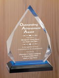 Diamond Acrylic - Outstanding Achievement Award