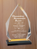 Diamond Acrylic - Outstanding Achievement Award