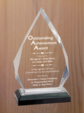 Diamond Acrylic - Outstanding Achievement Award