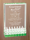 Mirage Acrylic - Retirement Award