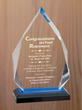Diamond Acrylic - Retirement Award