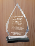 Diamond Acrylic - Retirement Award