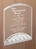 Horizon Acrylic - Outstanding Sales Award