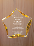 Luminary Star Acrylic - Outstanding Sales Award
