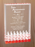 Mirage Acrylic - Outstanding Sales Award