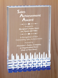 Mirage Acrylic - Outstanding Sales Award